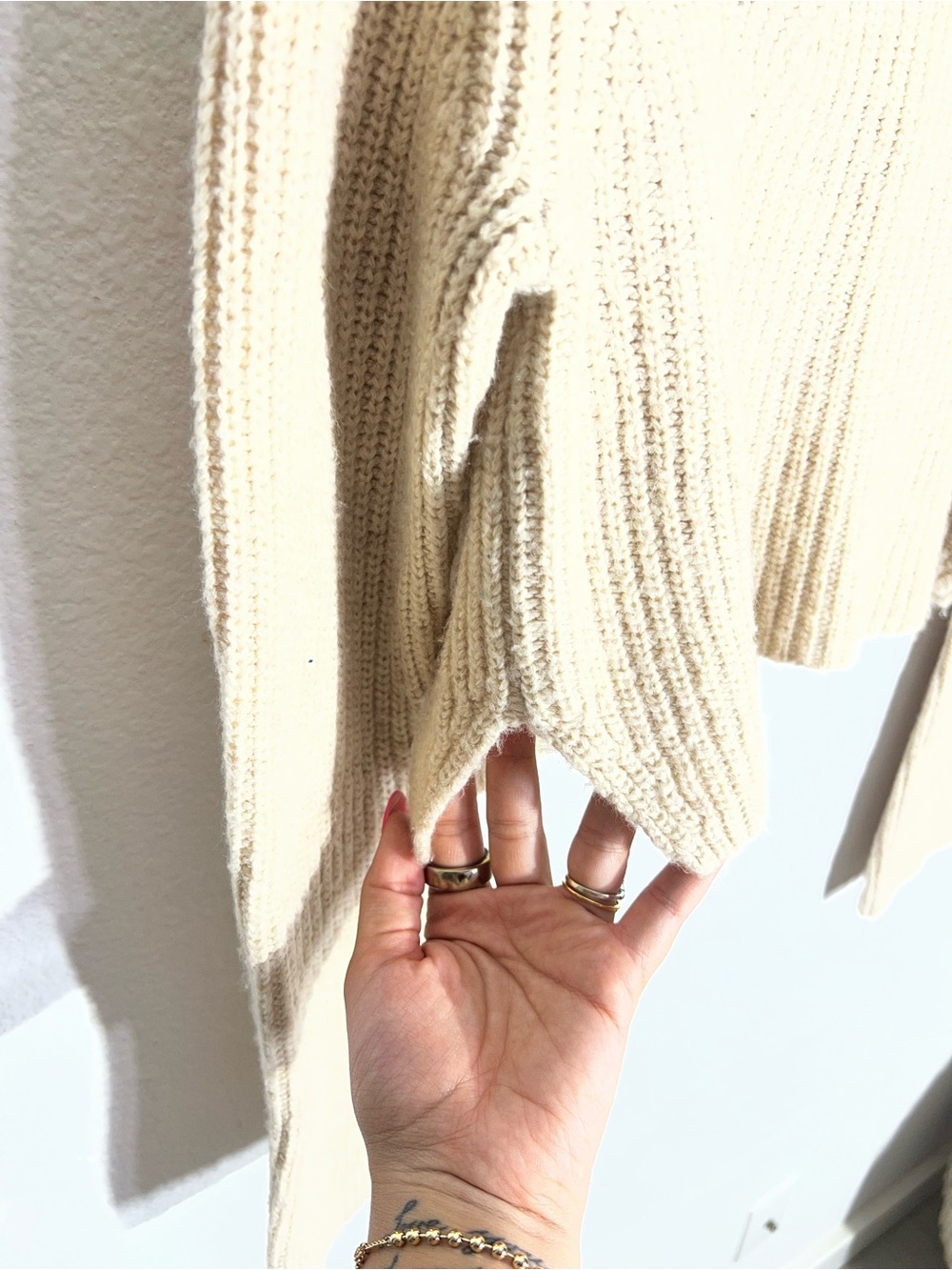 COTTON CANDY LA • cropped sweater - Picture 4 of 8